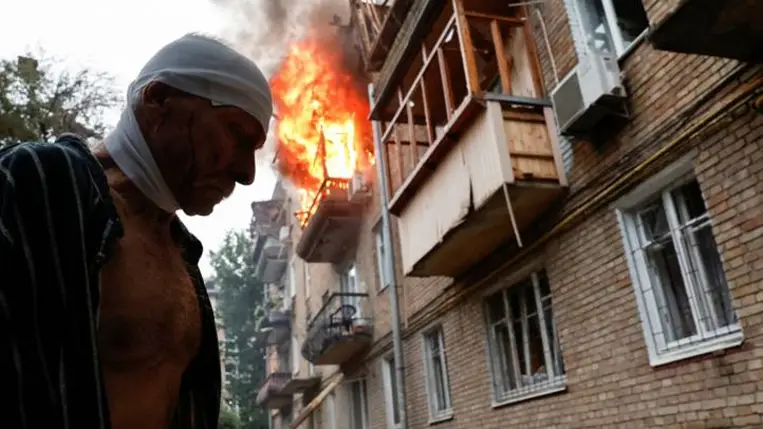 Oroszország pusztítót csapással sokkolta Kijevet az éjszaka Fotó: Valentyn Ogirenko / Reuters