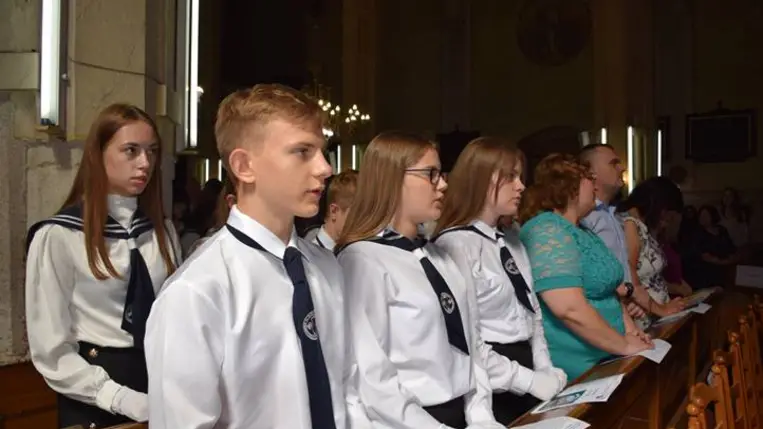 Tanévnyitó a Felsőfokú Szakképzési Intézetben - Iskola – oltár és műhely. Fotó: Kárpátinfó/ Kovács Elemér