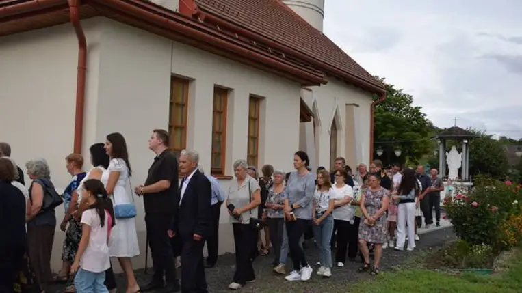Templombúcsú Beregardóban - Kinga, a magyarok és a lengyelek közös szentje. Fotó: Kárpátinfó/ Kovács Elemér
