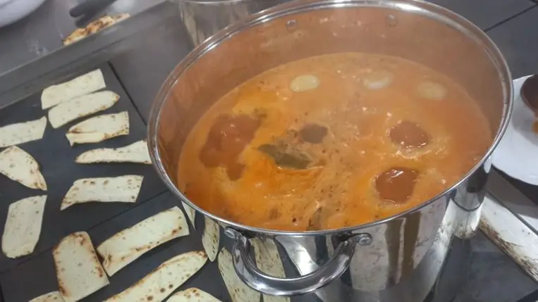 Gasztronómiai bemutató Nagydobronyban - Ízek és hagyományok. Fotó: Kárpátinfó/ Kovács Elemér