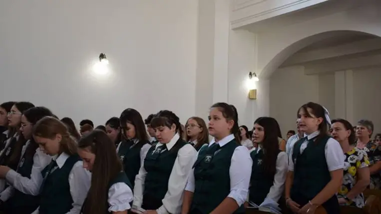 A KRE tanévnyitó istentiszteletén - Hit, elkötelezettség, közösségépítés. Fotó: Kárpátinfó/ Kovács Elemér