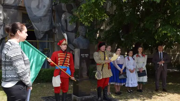 A zászlóbontásra emlékeztek Váriban és Beregszászon - Vidékünk a Rákóczi-szabadságharc bölcsője. Fotó: Kárpátinfó/ Kovács Elemér