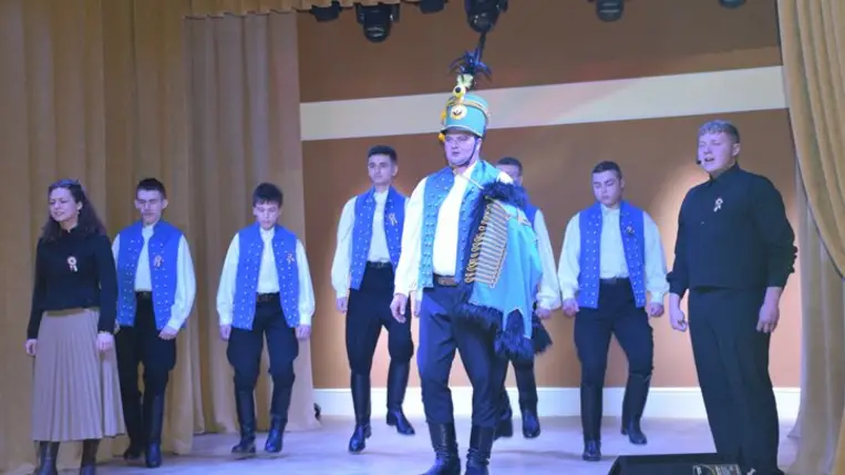 Megemlékezés Munkácson. A KMKSZ központi rendezvényén - „1848, te csillag!”. Fotó: Kárpátinfó/ Kovács Elemér