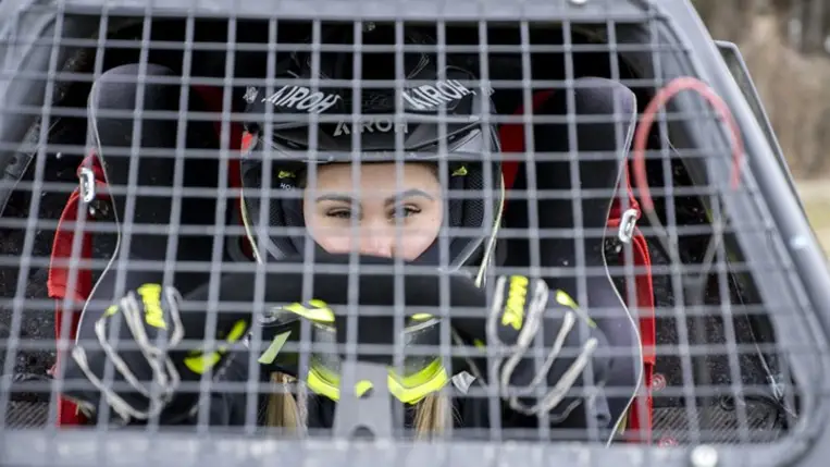 Mihalik Mira és az Autósport! Fotó: Mihalik Mira Acrhív - RudyFotó - Hajóka SportFotó