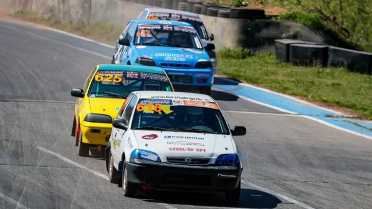 Bartha Brigi 2025 Junior Női Rallycross Bajnoka! Fotó: Hajóka SportFotó