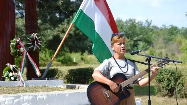 Nemzetalapításunkat ünnepelte Tiszacsomán a kárpátaljai magyarság - Vagyunk, akik voltunk, és leszünk, akik vagyunk!