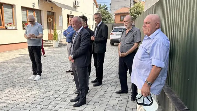 Szabó Dezső-emléktáblát avattak Ungváron - Az elhallgatott író ma is üzen. Fotó: Kárpátinfó/ Marton Erzsébet