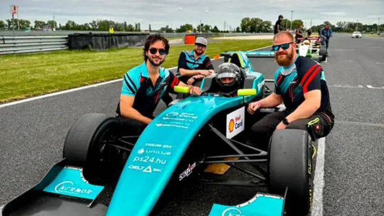 Első versenyem a Kermor Motorsportnál. Fotó: Kermor Motorsport