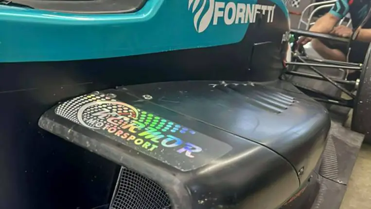Kovács Ádám, a nagy visszatérő, a dobogó második fokán végzett a Histo Cup-on! Fotó: Kermor Motorsport