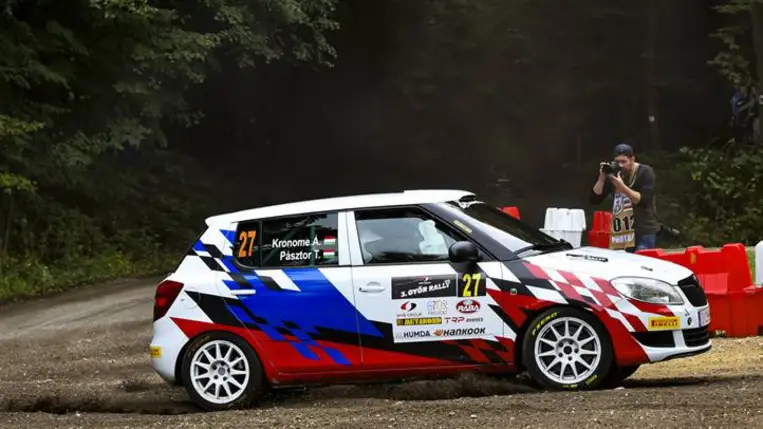 Kronome Ákos: Nyomni fogjuk, nem szeretnék elaludni az elején!. Fotó: Hajóka SportFotó