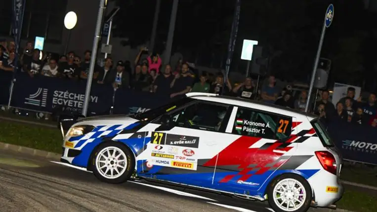 Kronome Ákos: Nyomni fogjuk, nem szeretnék elaludni az elején!. Fotó: Hajóka SportFotó