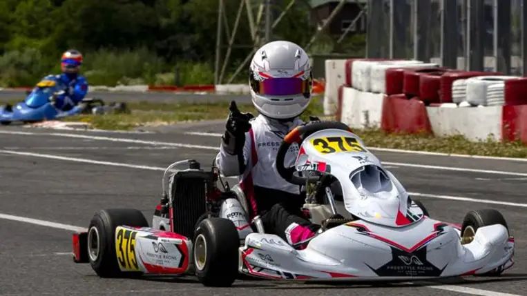 Senior kategóriagyőzelem a Gokart OB-n! Fotó: Hajóka SportFotó