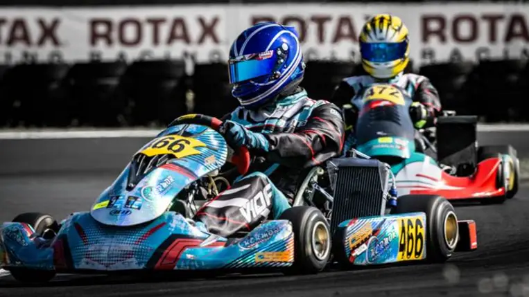 Vida Beni ismét gokartban! Fotó: Hajóka SportFotó