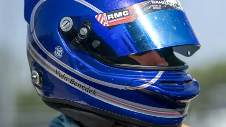 Vida Beni ismét gokartban! Fotó: Hajóka SportFotó