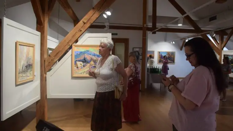 Gogola Zoltán kiállítása Munkácson - Kárpátaljai festőiskola – a megújulás útján