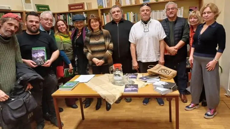 Irodalmi délután Rákospalotán - Zsír Balázs találkozása Mitracsek úrral