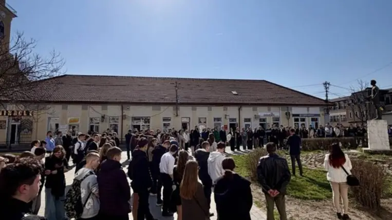 1848-as megemlékezés a Rákóczi Egyetemen - Nemzeti önrendelkezés, közös jövőépítés. Fotó: Kurmay Anita