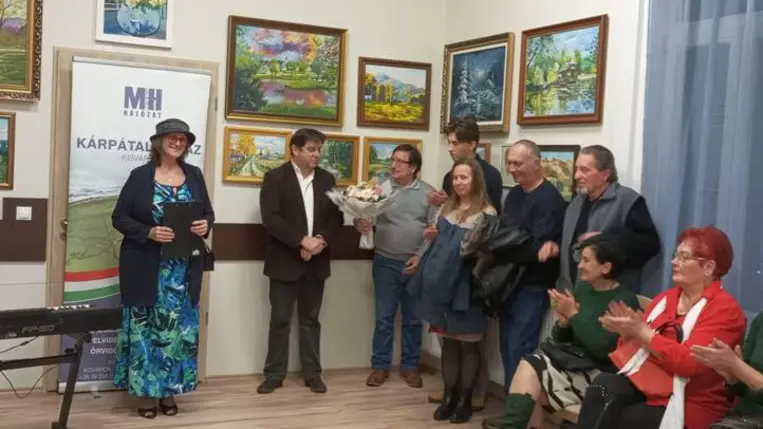 Kovács Éva kiállítása a kisvárdai Kárpátalja Házban - Érzések és hangulatok – a lélek rezdülései