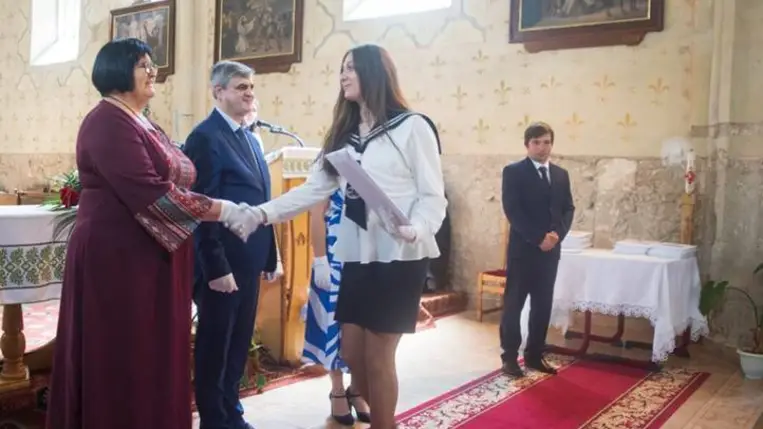 Diplomaátadó a Rákóczi Egyetem Felsőfokú Szakképzési Intézetében - Szakmai tudás, emberség, felelősség és hit. Fotó: Kurmay Anita