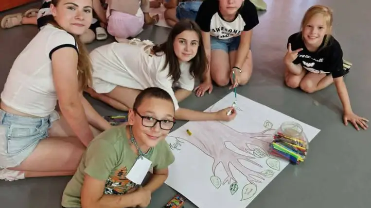 A KMPSZ Keresztyén Balázs Olvasótáborában - Mesék, könyvek, közösség