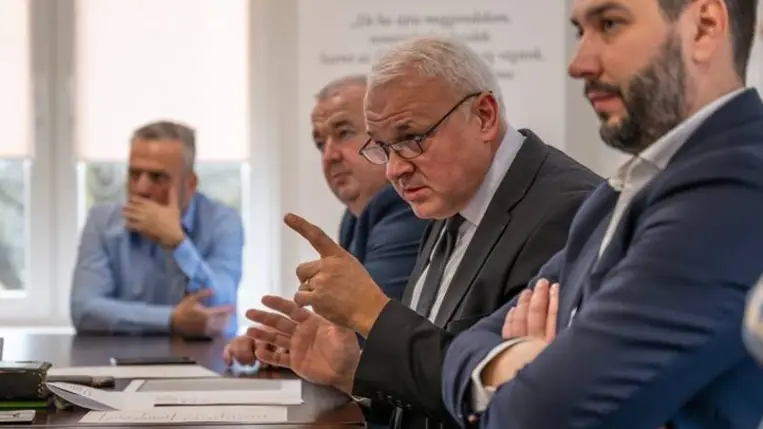 A kárpátaljai reformátusoknál járt a Zsinati Hivatal küldöttsége. Fotó: Somorjai Balázs