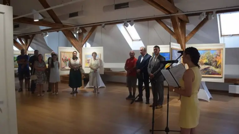 Gogola Zoltán kiállítása Munkácson - Kárpátaljai festőiskola – a megújulás útján