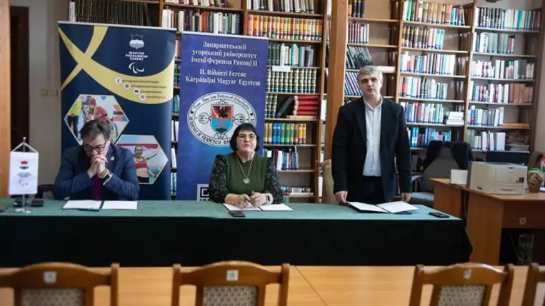 Rákóczi Egyetem – MPB: Együttműködés az esélyegyenlőség jegyében - A fogyatékkal élők sportlehetőségeinek biztosítása. Fotó: Kurmay Anita