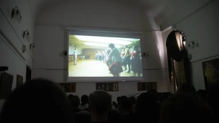 Filmbemutató a Rákóczi Egyetemen a magyar kultúra napján - Magyar menyegző. Fotó: Kurmay Anita