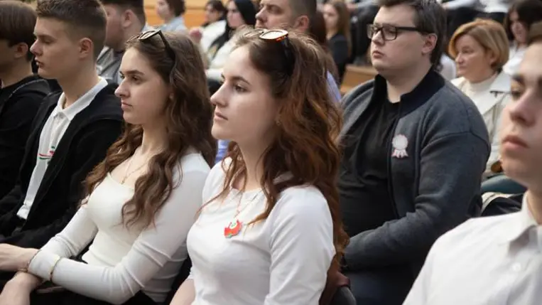 1848-as megemlékezés a Rákóczi Egyetemen - Nemzeti önrendelkezés, közös jövőépítés. Fotó: Kurmay Anita