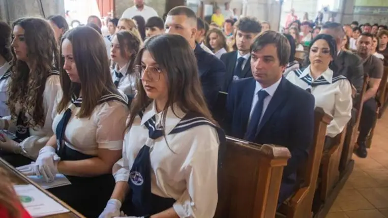 Diplomaátadó a Rákóczi Egyetem Felsőfokú Szakképzési Intézetében - Szakmai tudás, emberség, felelősség és hit. Fotó: Kurmay Anita