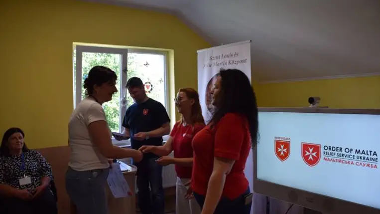 Lelki elsősegélynyújtás a beregszászi máltaiak szervezésében - A RAPID modell a leghatékonyabb