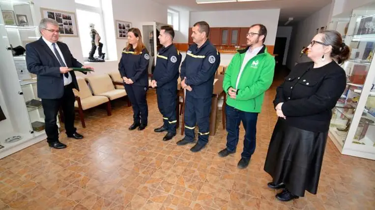 MRSZ-támogatás két kárpátaljai egyházi önkéntes tűzoltóságnak - „Embernek segítség, Istennek dicsőség!”