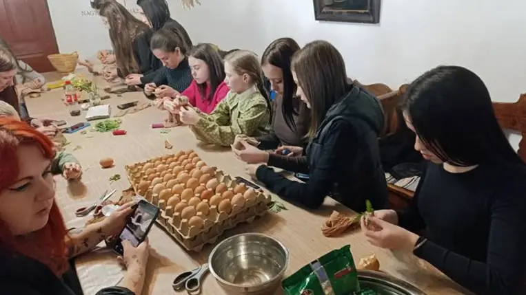 A Nagyberegi Tájházban a hagyomány tovább él - Megelevenedtek a húsvéti szokások