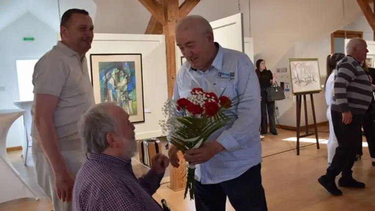 Angyalossy Sándor jubileumi kiállítása a Munkácsy Mihály Magyar Házban - Értékőrzés. Hagyomány és megújulás