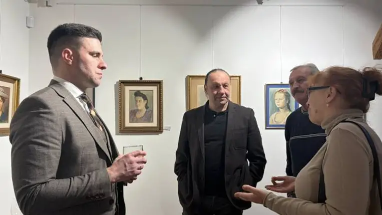 Garanyi József kiállítás a Munkácsy Mihály Magyar Házban - Kárpáti táj, Bereg-vidéki emberek