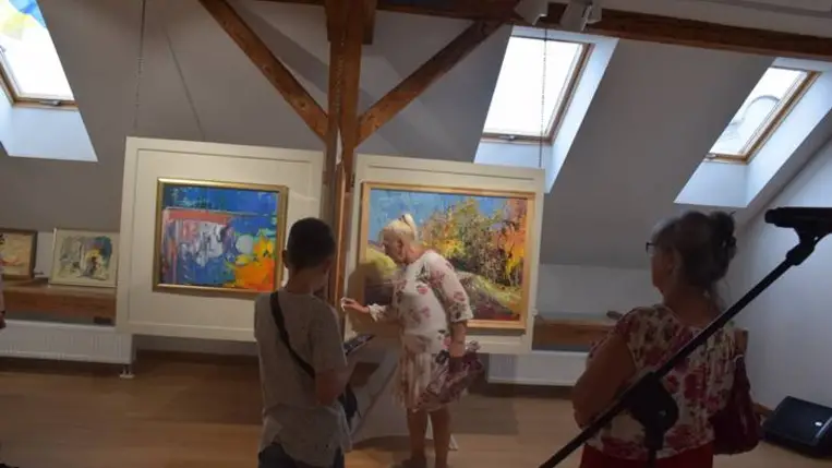 Gogola Zoltán kiállítása Munkácson - Kárpátaljai festőiskola – a megújulás útján
