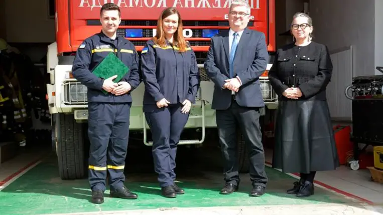 MRSZ-támogatás két kárpátaljai egyházi önkéntes tűzoltóságnak - „Embernek segítség, Istennek dicsőség!”