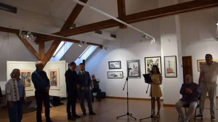 Angyalossy Sándor jubileumi kiállítása a Munkácsy Mihály Magyar Házban - Értékőrzés. Hagyomány és megújulás
