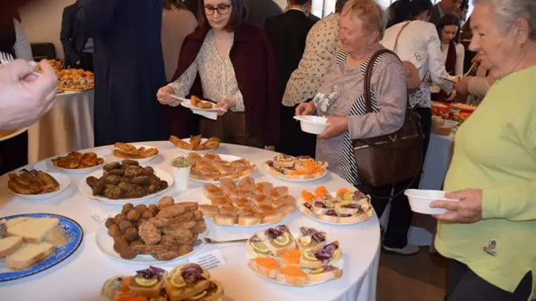 Húsvétváró az Ortutay Elemér Görögkatolikus Központban - Pászkaterítők, szentelmények, böjti ételek