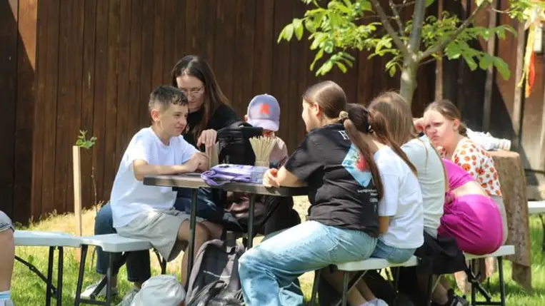 Évadzáró a Nagyberegi Tájházban - „Piros pünkösd napján”. Fotó: Váradi Natália