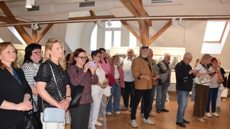 Angyalossy Sándor jubileumi kiállítása a Munkácsy Mihály Magyar Házban - Értékőrzés. Hagyomány és megújulás
