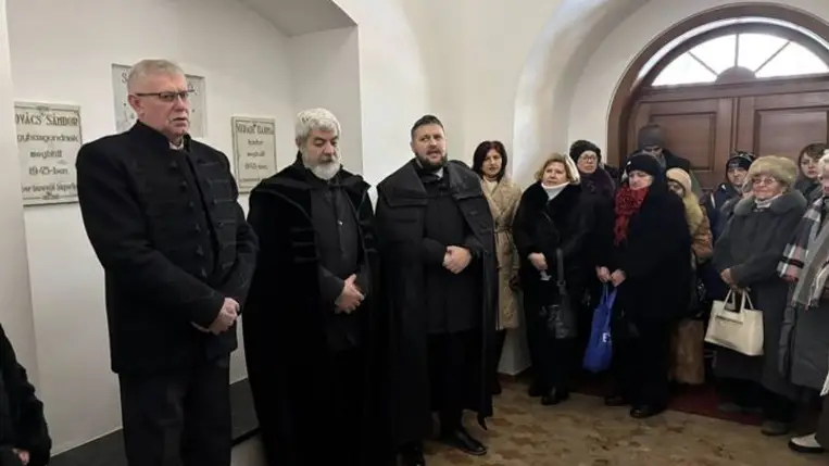 Forgon Pálra emlékeztek a beregszászi reformátusok