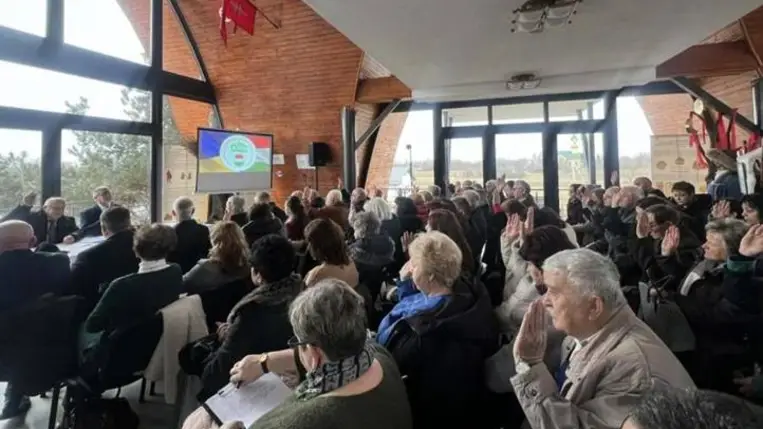 Tiszacsomán ülésezett a KMKSZ választmánya - Magyarságkérdések, háborús helyzet, jubileumok, disznótoros ebéd