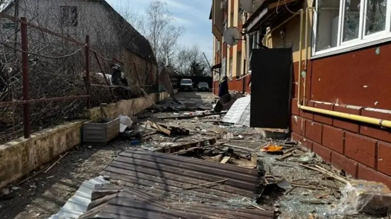 A hatóságok elfogták a bucsai robbantót, egy 21 éves helyi lakost, aki orosz megrendelést teljesített. Fotó: Ukrán Nemzeti Rendőrség