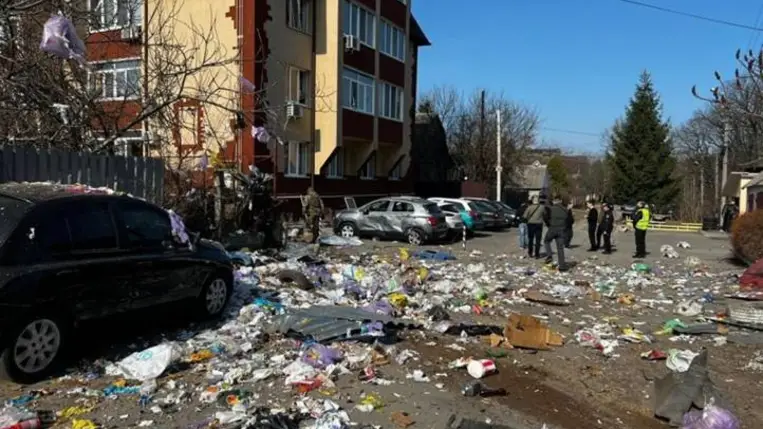 A hatóságok elfogták a bucsai robbantót, egy 21 éves helyi lakost, aki orosz megrendelést teljesített. Fotó: Ukrán Nemzeti Rendőrség