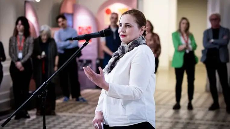 Jubileumi kiállítás nyílik a Magyar Állami Népi Együttes fennállásának 75. évfordulója alkalmából. Fotók: Tuba Zoltán, kepszerk.hu