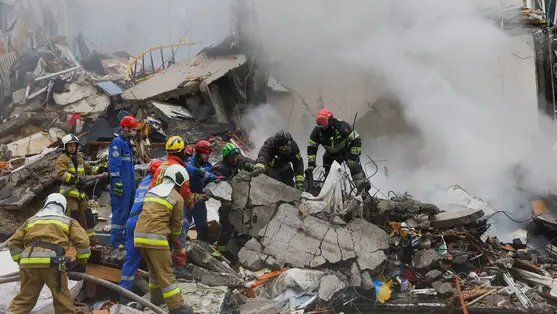 Oroszország pusztítót csapással sokkolta Kijevet az éjszaka Fotó: Valentyn Ogirenko / Reuters