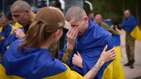 Újabb hat kárpátaljai tért haza az orosz fogságból – zajlik a hadifogolycsere. Fotó: t.me/Zakarpat_ODA