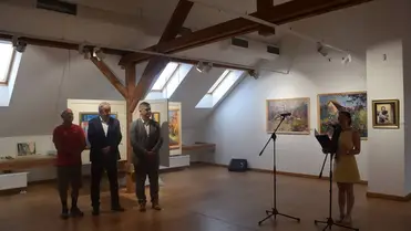 Gogola Zoltán kiállítása Munkácson - Kárpátaljai festőiskola – a megújulás útján
