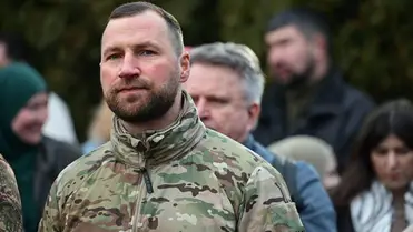 Jevhen Hmara vezérőrnagy. Fotó: Unian